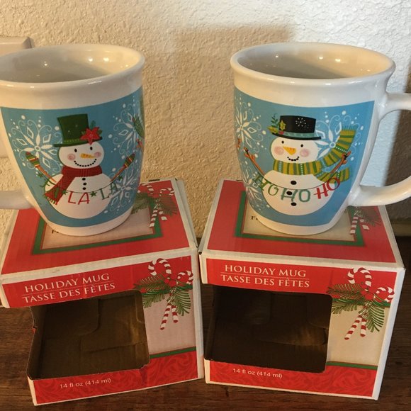 Other - Holiday Coffee Mugs